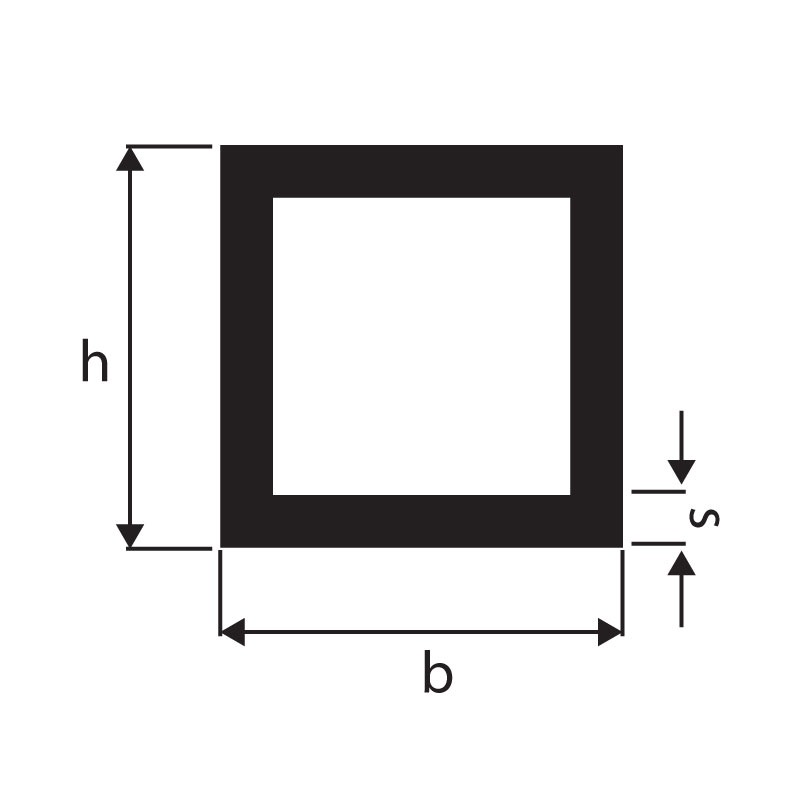 Στάνταρ Προφίλ Αλουμινίου - Ορθογώνια Κοίλα, Ισόπλευρα & Ανισόπλευρα